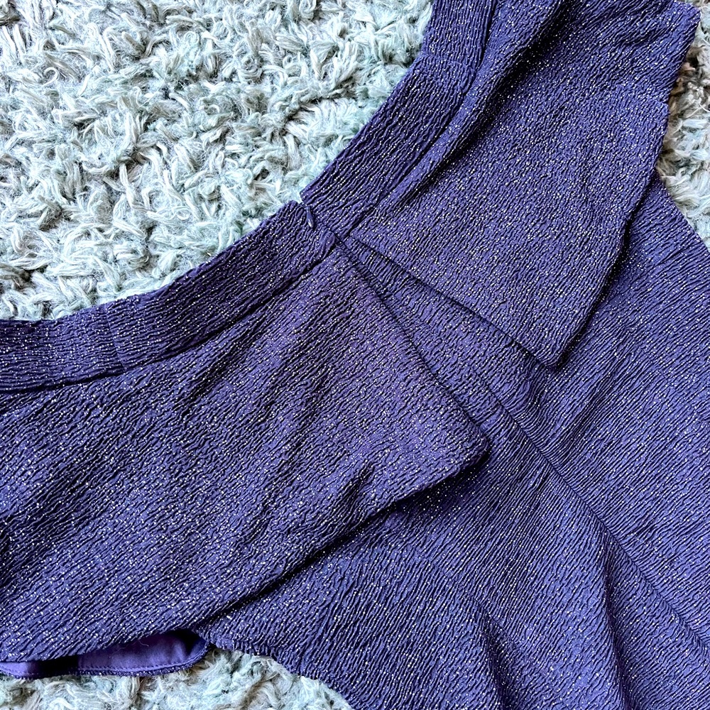 Eliza J Petite Glitter Mini Dress